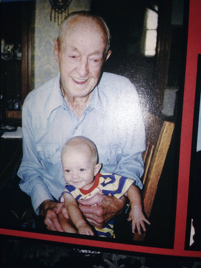 JVCKJ's tweet photo. DROPPIN THE #AWLAcoustic VIDEO RIGHT NOW! ON AN UNRELATED NOTE, HERE'S A PICTURE OF ME AND MY GREAT GRANDPA 🙏🏼 https://t.co/PHXWOHorBZ