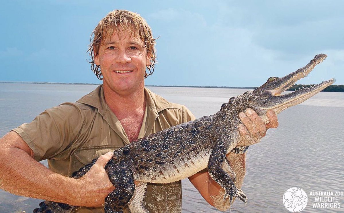 BindiIrwin's tweet photo. Khaki and the happiest memories. #SteveIrwinDay 🐊 https://t.co/d00tM6crxy