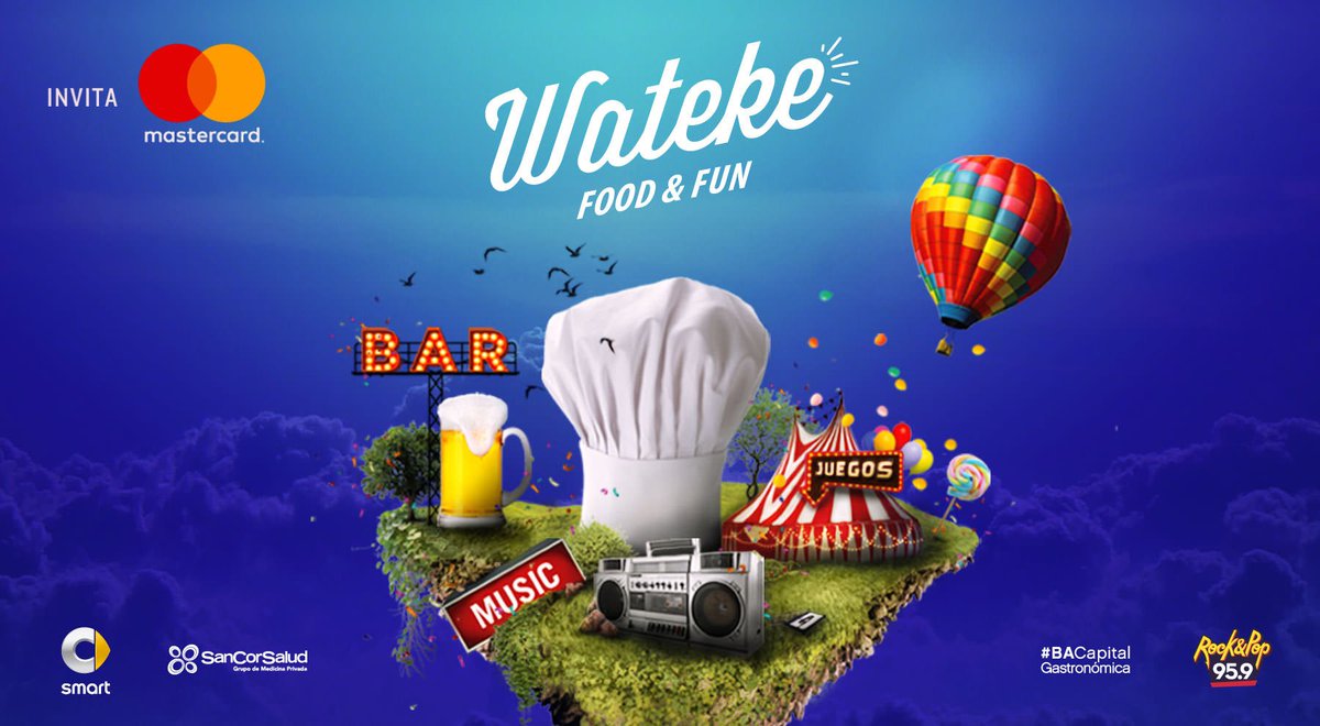 GANATE entradas sin cargo para WATEKE ingresa en facebook.com/GlamOutArgenti…