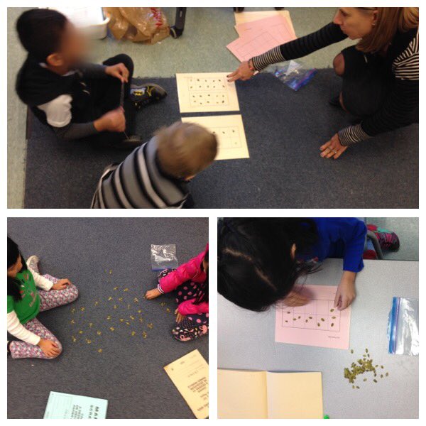 hgbernardps's tweet photo. How many seeds in the pumpkin? Grade 1/2s using ten frame &amp; other strategies to figure it out. https://t.co/8bSWyosniy