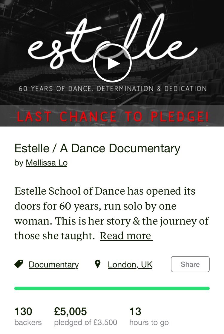 littlemillilo's tweet image. 13hrs left on our campaign &amp;amp; smashing that £5k mark! ALL our backers are truly AMAZING &amp;amp; we will be forever grateful! #IAmAnEstelleGirl