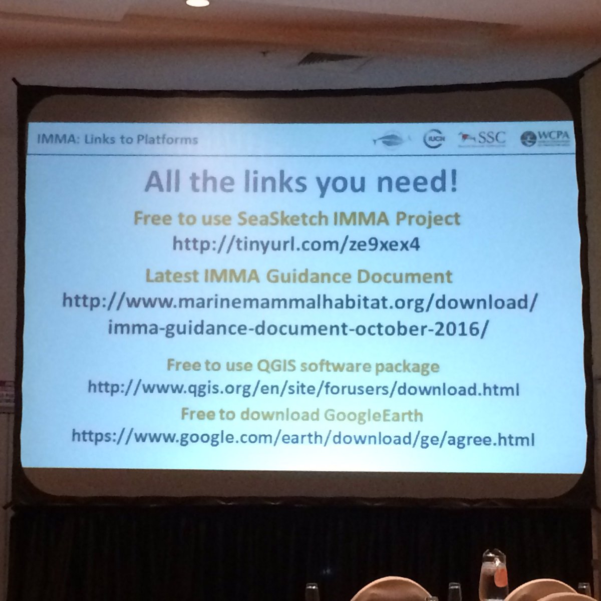 FrancineKershaw's tweet photo. All the links you need to dive into the important marine mammal area #IMMA process! #ICMMPA https://t.co/PUMum4Y6lv