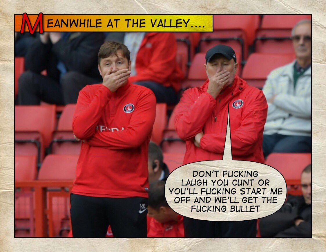 Sticky_Mint's tweet image. #letsALLlaughATcharlton #cafc