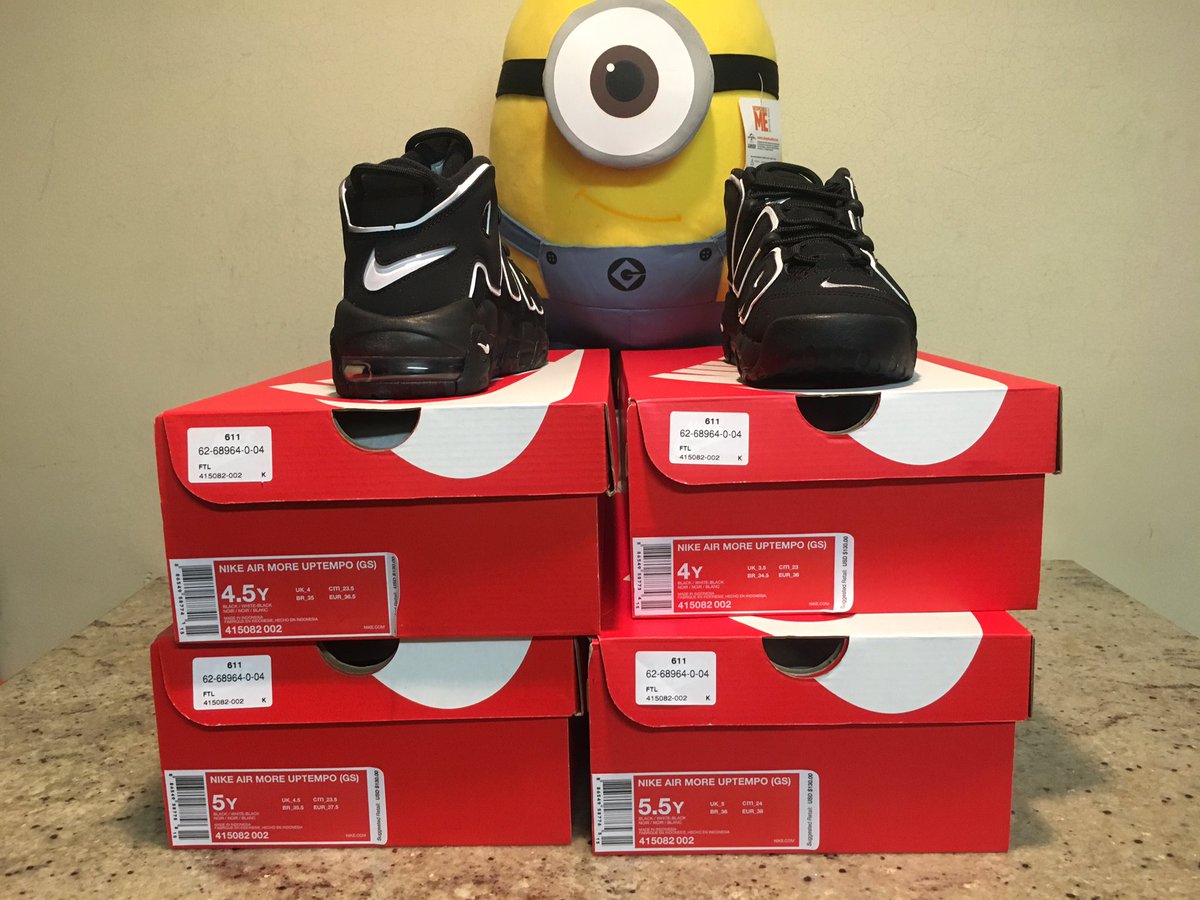 CHROMEKING's tweet image. Gs Blk/white Uptempo Dm