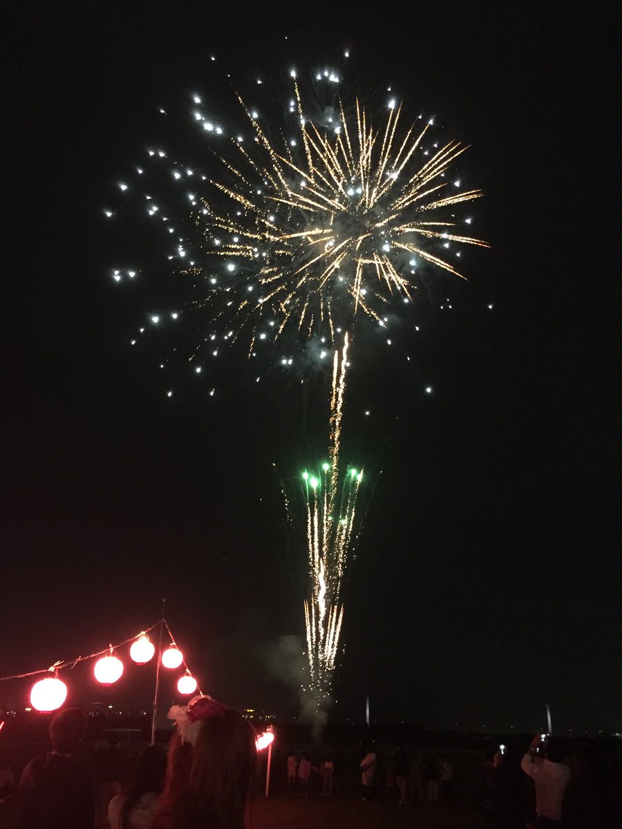 花火の動画何度も見てる♡ホント綺麗だったな〜〜！！\(//∇//)\#11月13日#ひがよど祭り#300発