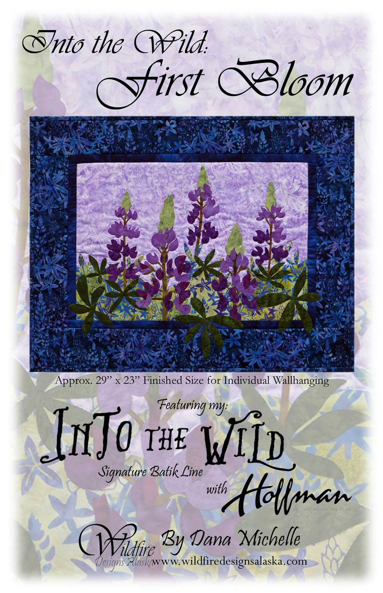 WildfireAK's tweet photo. Into the Wild: First Bloom. New patten using my signature batik line,  available Jan 2017. https://t.co/6UefAw5LDo
