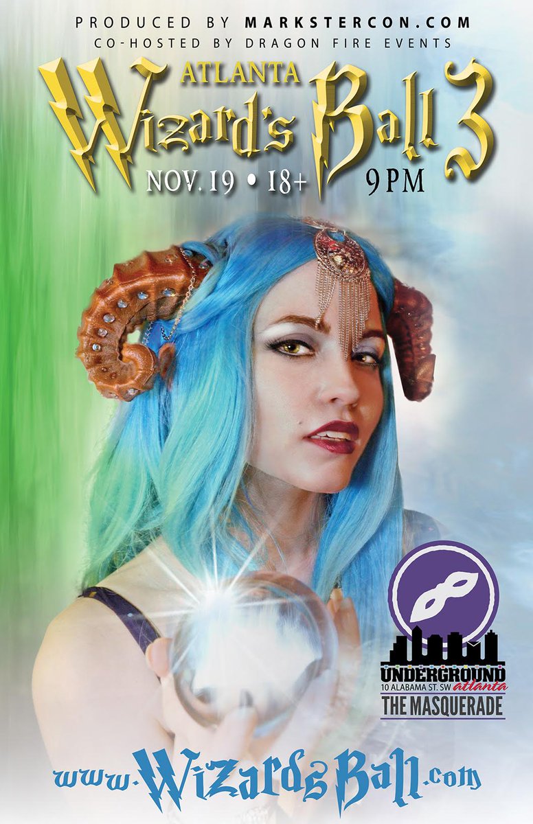 ATLMovieTours's tweet photo. We're giving away two pairs of tickets to the 3rd annual #WizardBall this Saturday in @Atlanta! Head over to our fb page to enter! https://t.co/x0qR0kv4lv