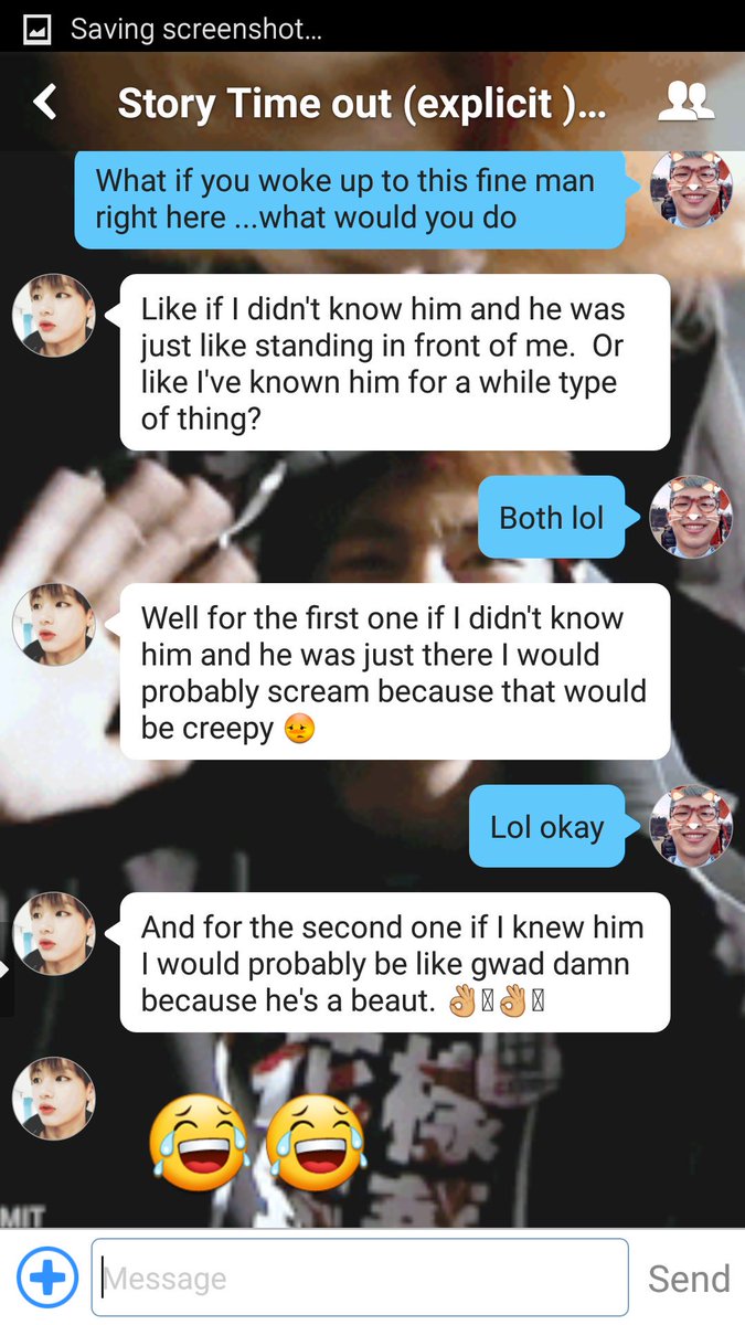 ChayKyles's tweet photo. @HerFavoriteOppa 
When you send your friends sexy pictures of your favorite youtuber..so what would you do?? Her awnser though haha how cute https://t.co/2h59c9btot