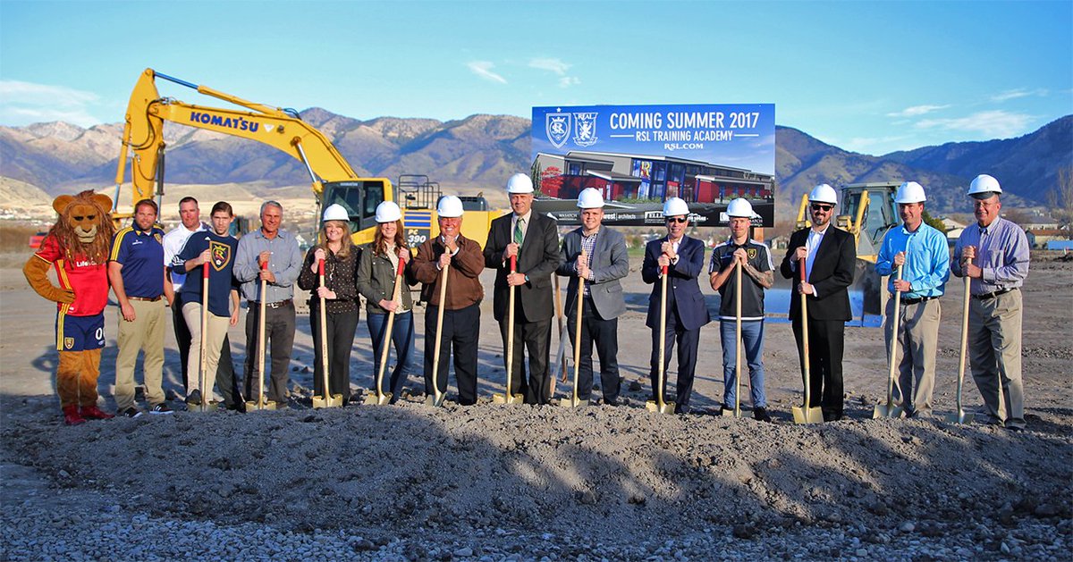 Thanks to everyone who came to our RSL Training Academy groundbreaking in North Logan! https://t.co/s2RXTIB54l