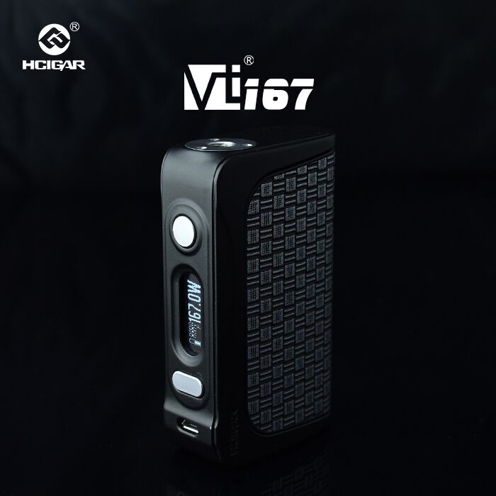HCigar VT167,Evolv DNA250 chip,removeable cover,dual 18650 batteries.
