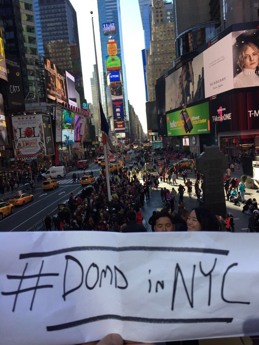 #DOMD in New York City. Start your engine! A theatre show REALNESS is ready for you.