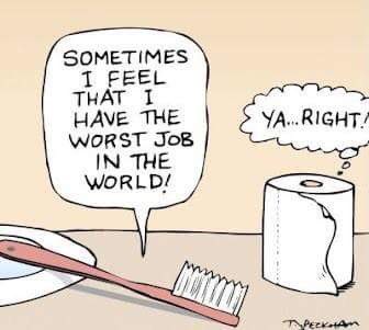 RockysPride's tweet photo. I like my crappy job, because the crap isn't always less crappier on the other side!
#UnlikelyMotivation https://t.co/KP5Ntlkm3m