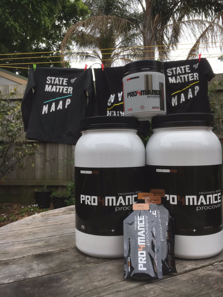 Huge thanks to <a href="/Pro4manceSports/">Pro4mance</a> for supporting <a href="/SofMMAAPRacing/">State of Matter MAAP</a> this year. This care package is just what the doctor ordered!