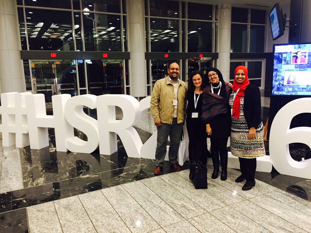 Great first day for <a href="/CGHTrinity/">CGH</a> at #HSR2016 - w/ <a href="/elmusharaf1/">Khalifa Elmusharaf</a>