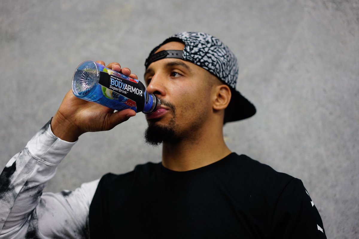 andreward's tweet image. .@DrinkBodyArmor kept me hydrated all throughout camp. Ready to step in the ring Saturday! #Nov19th