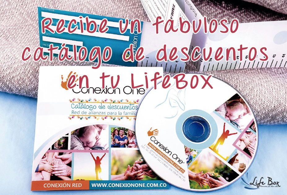 Recibe un fabuloso catálogo de descuentos en tu Lifebox, las mejores marcas para ti y tu bebé. lifebox.life