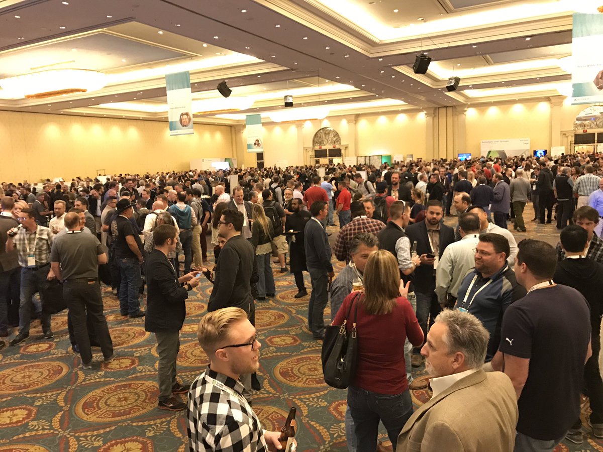 Autodesk University is underway in Las Vegas!