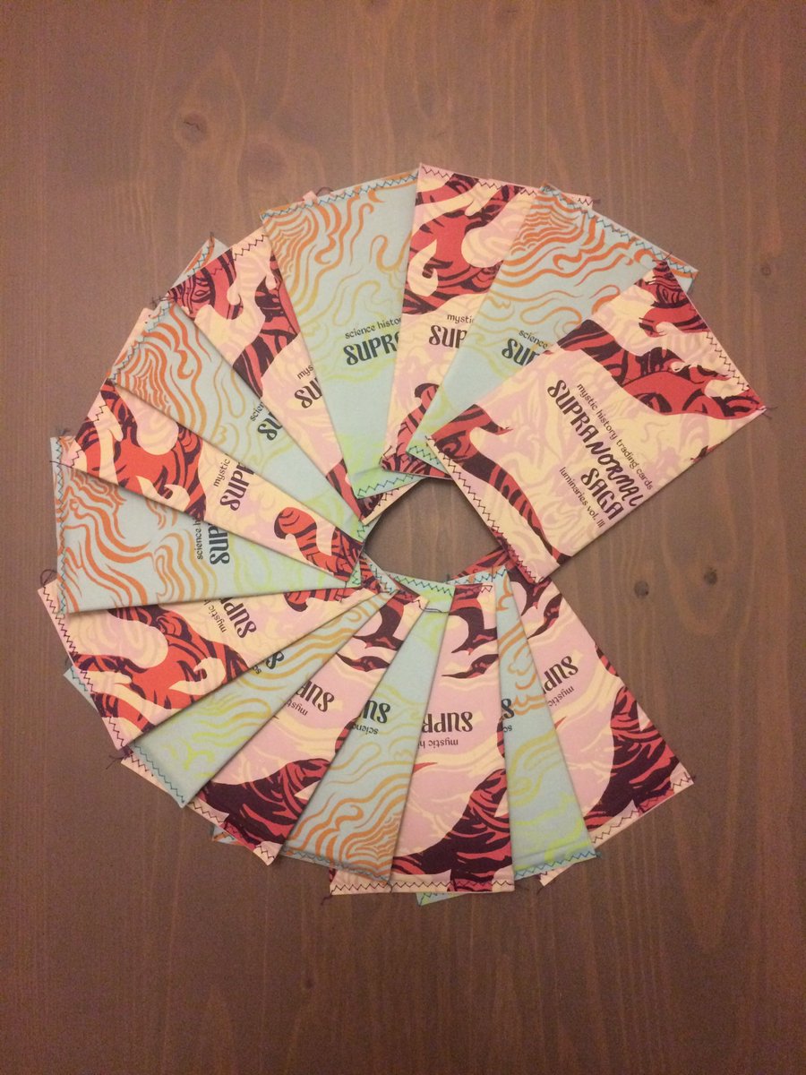 KevinFromWork's tweet image. Just got an artistic motherload in the mail. Super-stoked to dig in. Thanks @shutupnfeel !#supramystic