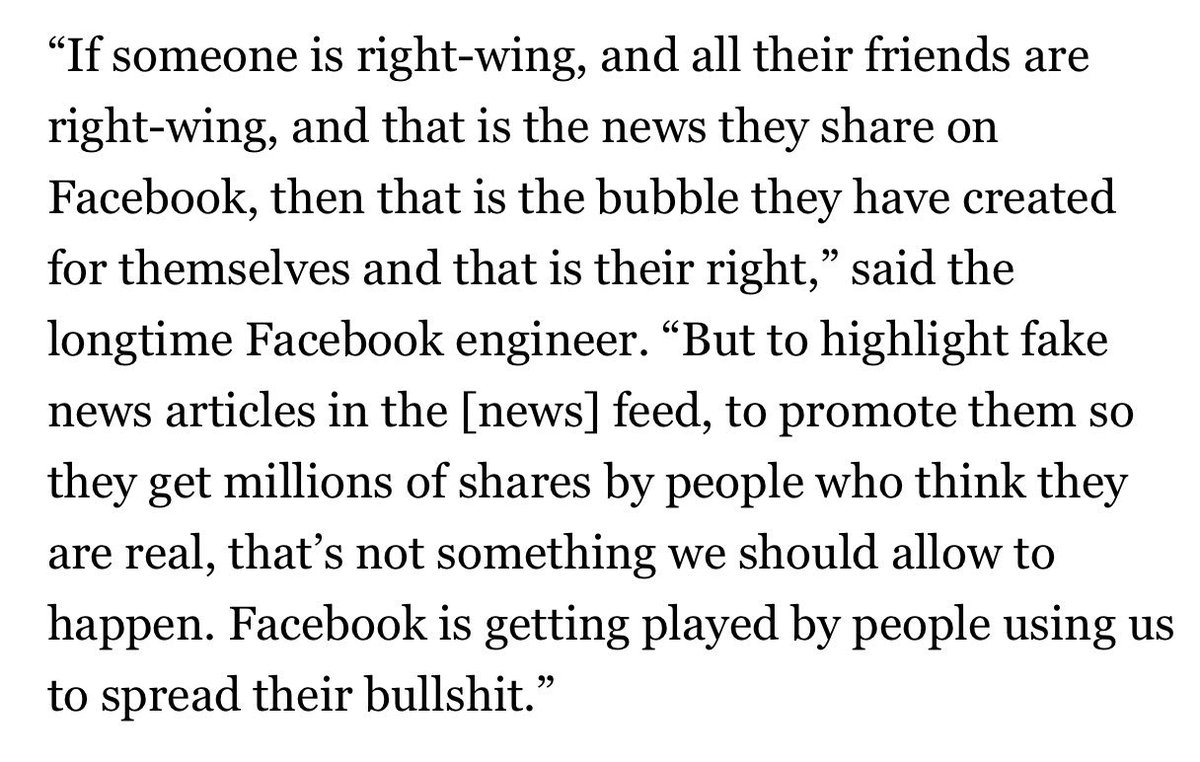 davemcclure's tweet photo. BuzzFeed: FB employees dispute company stance on "Fake News" https://t.co/3eEKaPErtX https://t.co/GzZyRCF87C