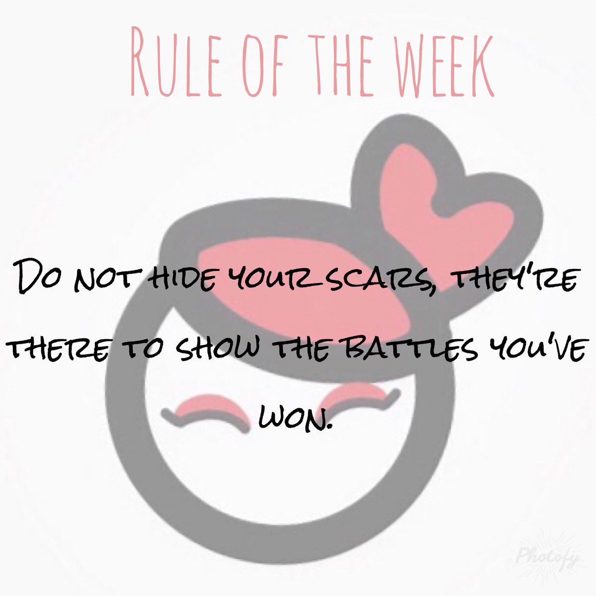 herownrules's tweet photo. “A really strong women accepts the war she went through and is ennobled by her scars” - Carly Simon #ruleoftheweek https://t.co/PiuOBmdc4B