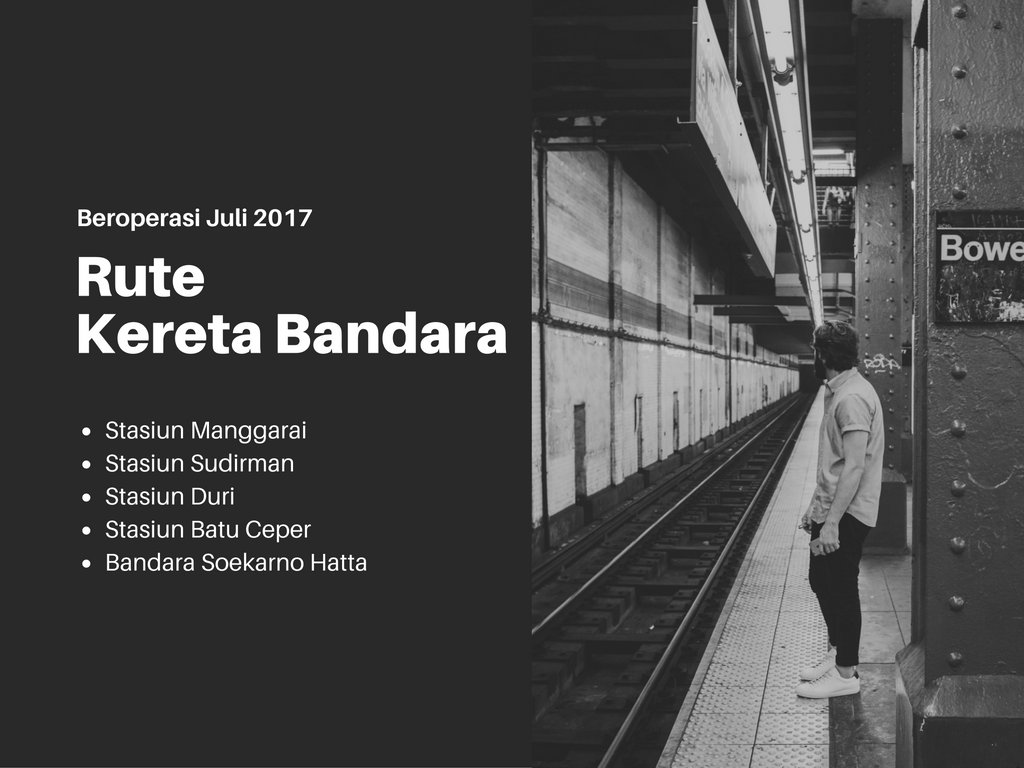 CCINJAirports's tweet photo. Rute kereta menuju Bandara akan melintasi Stasiun Sudirman dan Duri mulai Juli 2017 #T3UntukIndonesia https://t.co/BML1s9uRKO