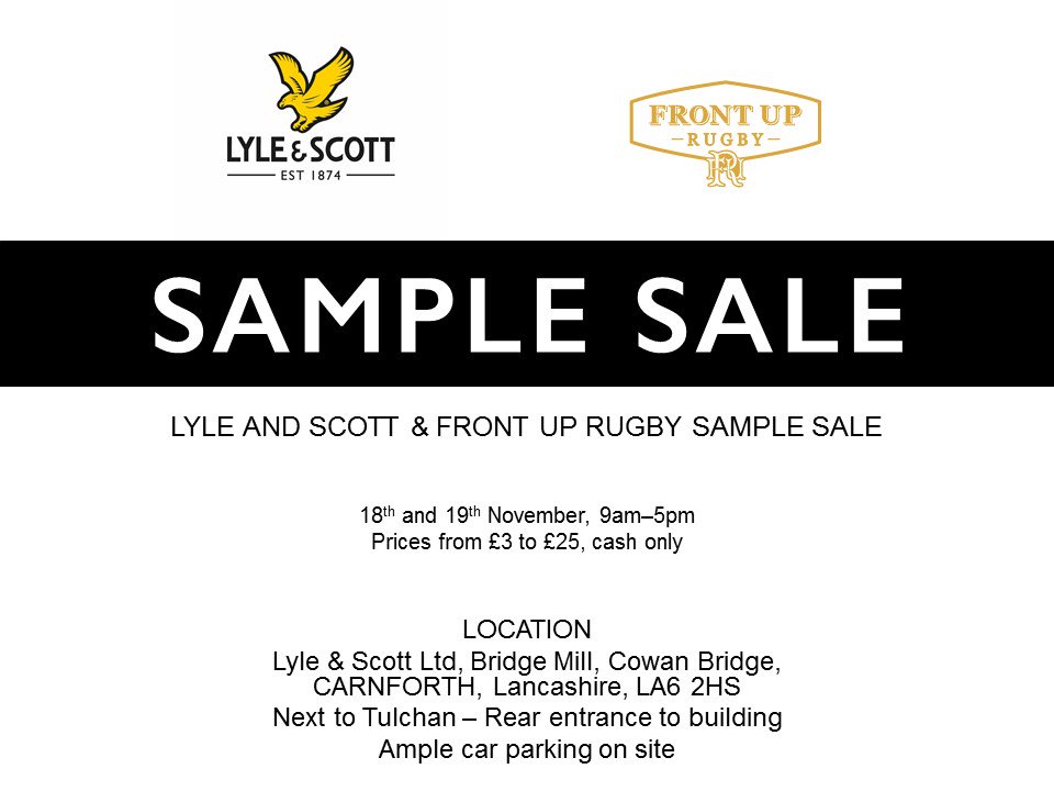 Front Up Rugby (@frontuprugby) on Twitter photo 4 Days To Go! Do Not Miss Out <a href="/FrontUpRugby/">Front Up Rugby</a> #sampesale #frontup #rugby #menswear #polos #sports #hoodies #cowanbridge #carnforth 4 Days To Go! Do Not Miss Out <a href="/FrontUpRugby/">Front Up Rugby</a> #sampesale #frontup #rugby #menswear #polos #sports #hoodies #cowanbridge #carnforth