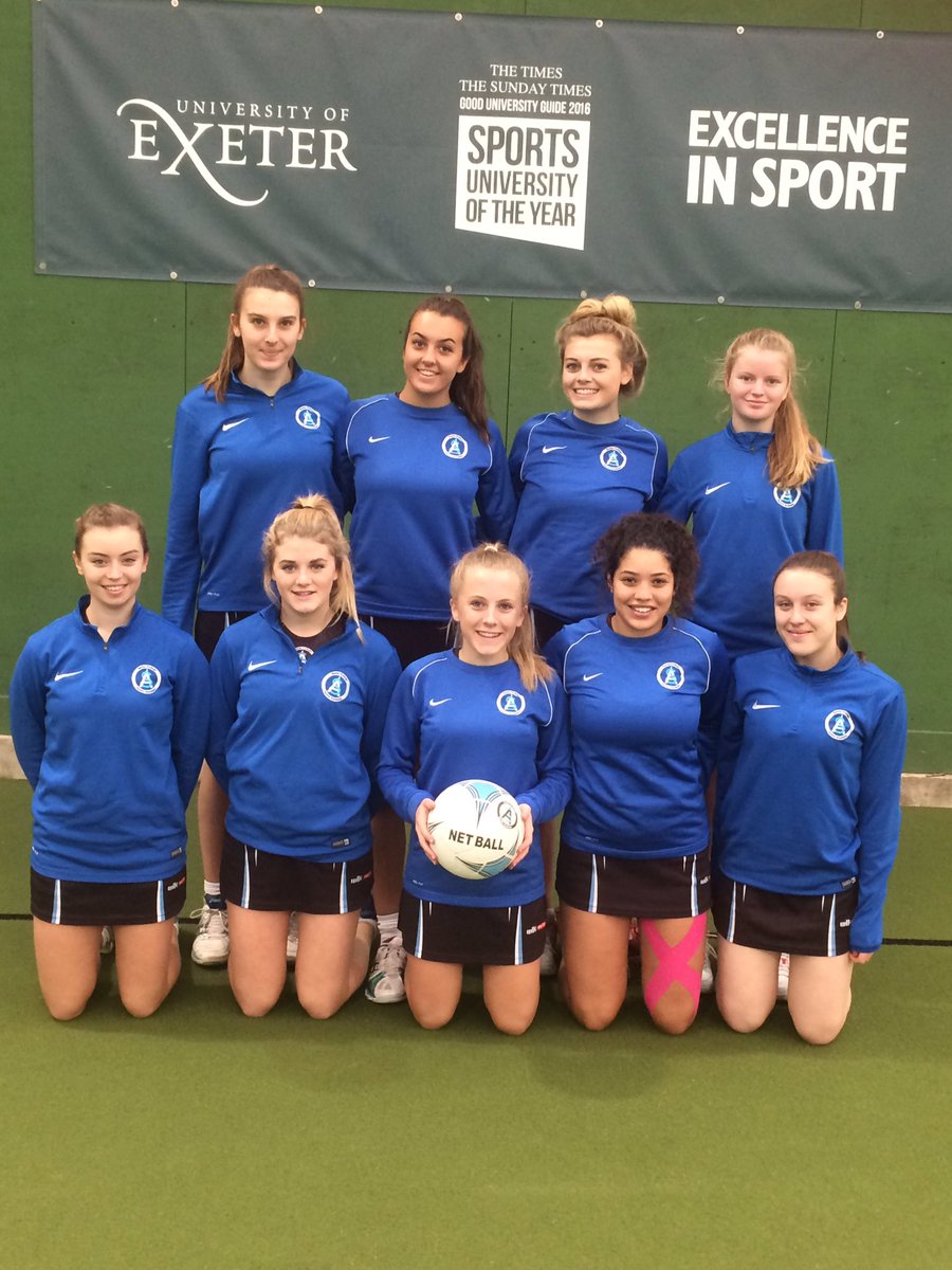 @execollsport netball getting ready for county round of #nationalschools netball tournament 🍀#firstoneshere
