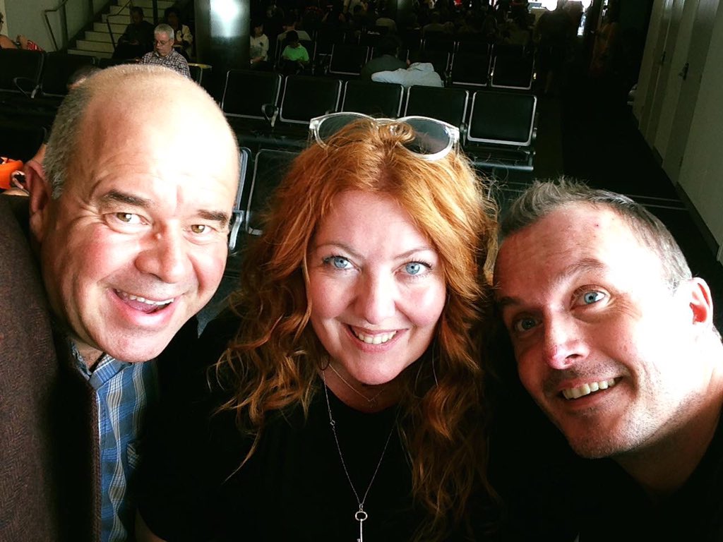 Loving this airport selfie courtesy of <a href="/fluffydog_uk/">gordon nightingale</a> #TravelLife #WRC