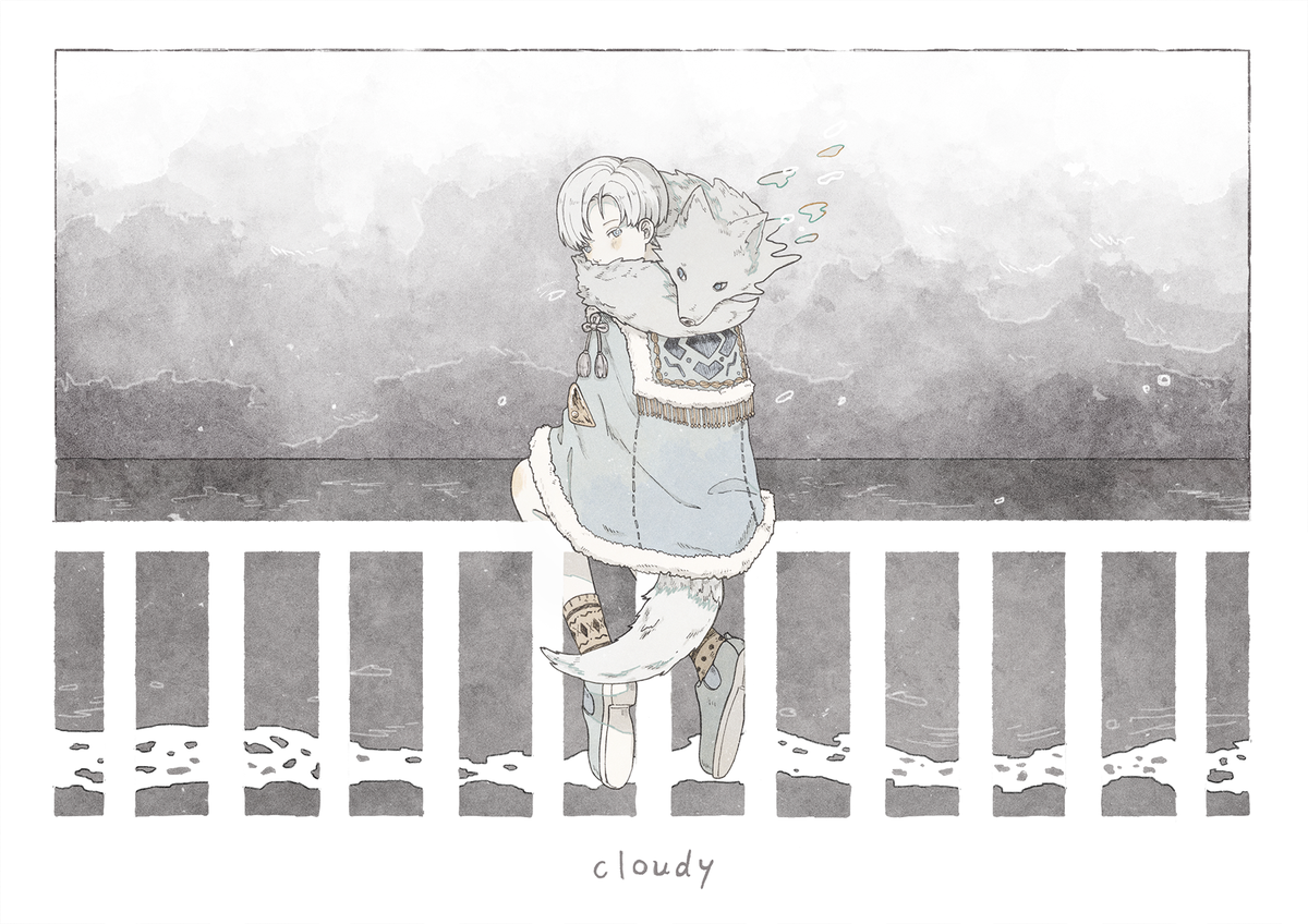 髪が短い子が好きです。線はアナログ色塗りはデジタルでやってます。
#創作クラスタ冬の巡礼祭 