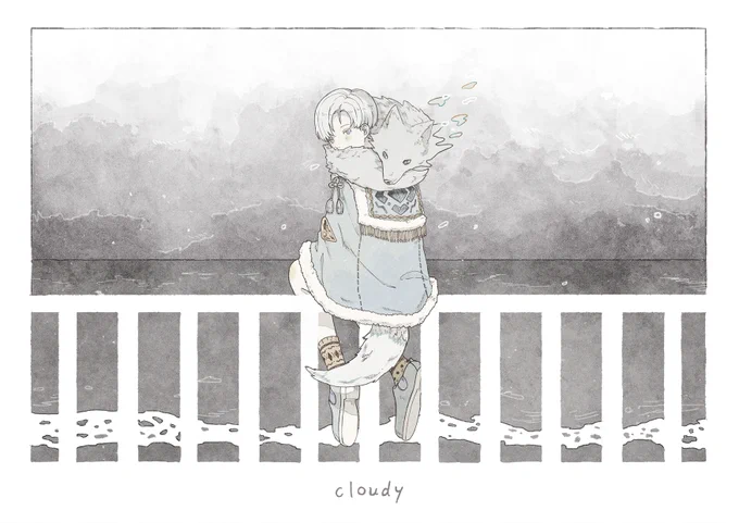 髪が短い子が好きです。線はアナログ色塗りはデジタルでやってます。
#創作クラスタ冬の巡礼祭 