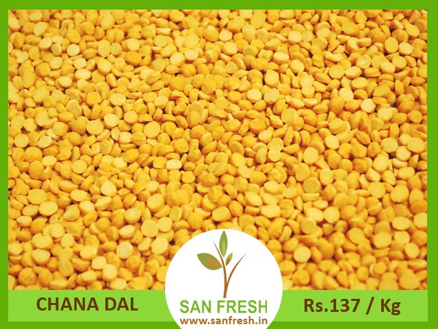 sanfreshin's tweet photo. Order Chana Dal at Rs.137/kg for this week ! #Pulses #LowestPrice #SabseSasta #Online #Grocery #SanFresh #ShopNow https://t.co/e2SGmAR1Yx https://t.co/guMXeqq17k