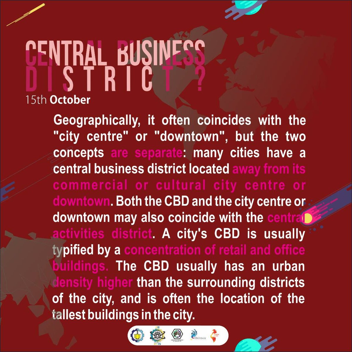 hmplITS's tweet photo. [English Tuesday]
Let's improve your knowledge and learn a new piece of Urban Planning Terminology
#EnglishDay
#EnglishTuesday
#SpeakEnglish https://t.co/US5fNYvGee