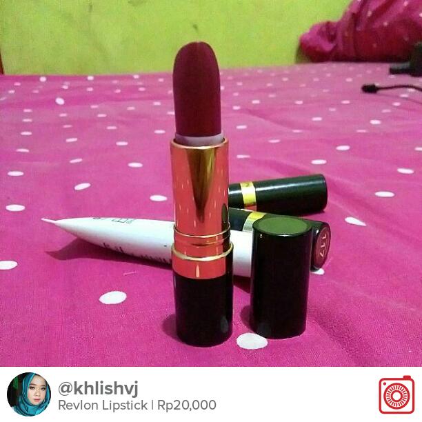 Selling Revlon Lipstick Rp20,000 carousell.com/p/74305787 #carousell <a href="/carousell_id/">Carousell Indonesia</a>