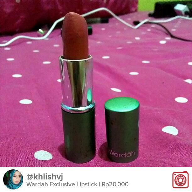 Selling Wardah Exclusive Lipstick Rp20,000 carousell.com/p/74303562 #carousell <a href="/carousell_id/">Carousell Indonesia</a>