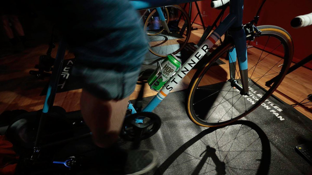 Check-out the action from Stage 9 of the Zwift North America Tour at <a href="/BensCycleMKE/">Ben's Cycle</a>, Milwaukee. Next stop Chicago!  facebook.com/pg/gozwift/pho…