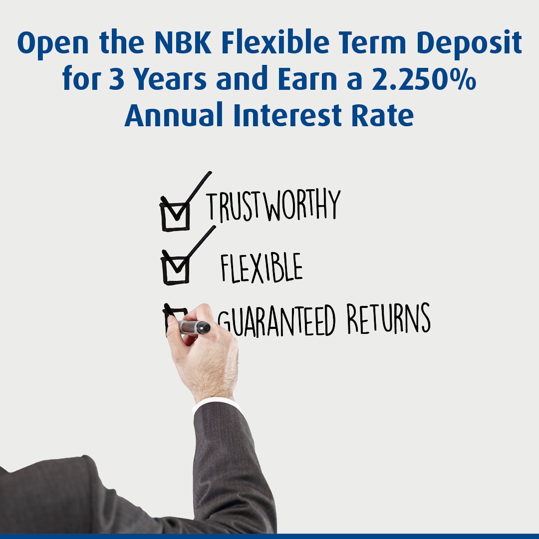 National Bank of Kuwait on Twitter "NBK Flexible Term Deposit Account