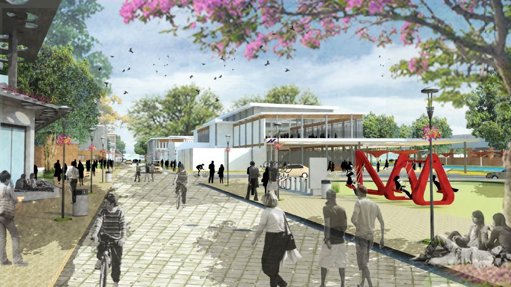 studiodesigninc's tweet photo. Our competition entry for a technical university campus focuses on permeability between indoor and outdoor education environment.#designinc https://t.co/iYxTxbFFXi
