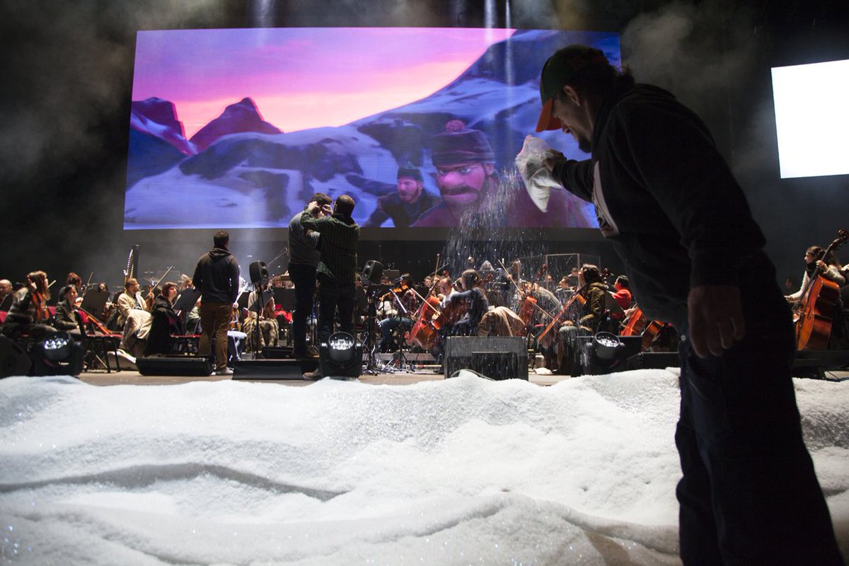 FilmSymphony's tweet photo. Algunas fotos del ensayo pocas horas antes del evento de #FrozenInConcert en #Barcelona https://t.co/2qq6sFrmBT
#FelizMartes https://t.co/y8bSJOGasv