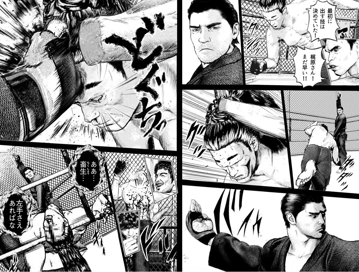 グローバル・ホーク(復活) on X: すでにこのコラ貼ってるやつがツイッターにいるじゃねえか お前マジか 信じられないくらい仕事早いじゃないか また 梶原さんかよ 愛され過ぎな 実際に櫻井と当たったらこうなりそうで怖いわ #喧嘩稼業 t.coElrxM0nubU  X