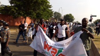 Aisha Buhari humbled herself by leading many Nigerians to a walk to draw attention to increasing rate of malnutrition in IDPs camps in the North East