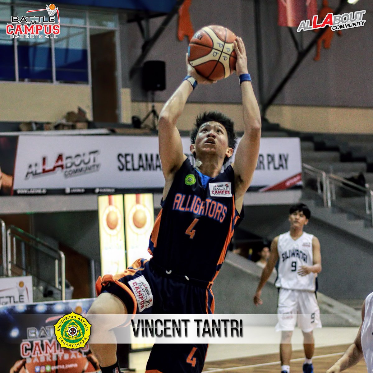 battle_campus's tweet photo. #BOC2016 Top performer UNSIL vs UNPAR : 
Vincent Tantri from UNPAR
4 Points, 5 Rebound, 4 Assist

#battleofcampus #campusbattle https://t.co/CFdt6d0mIl