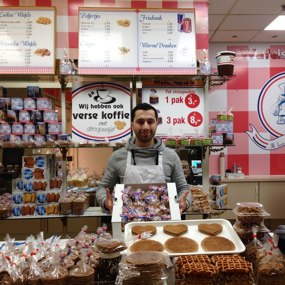 Stroopwafels voor alle deelnemers met dank aan <a href="/WafelshopNL/">Gelateria & Waffles</a>!!