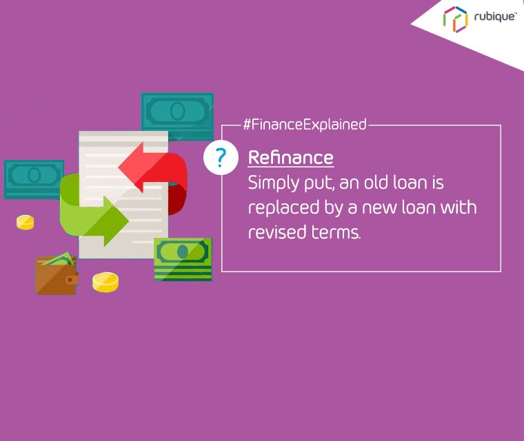 A process where the existing loan is paid off and a new loan is granted in its place. #FinanceExplained