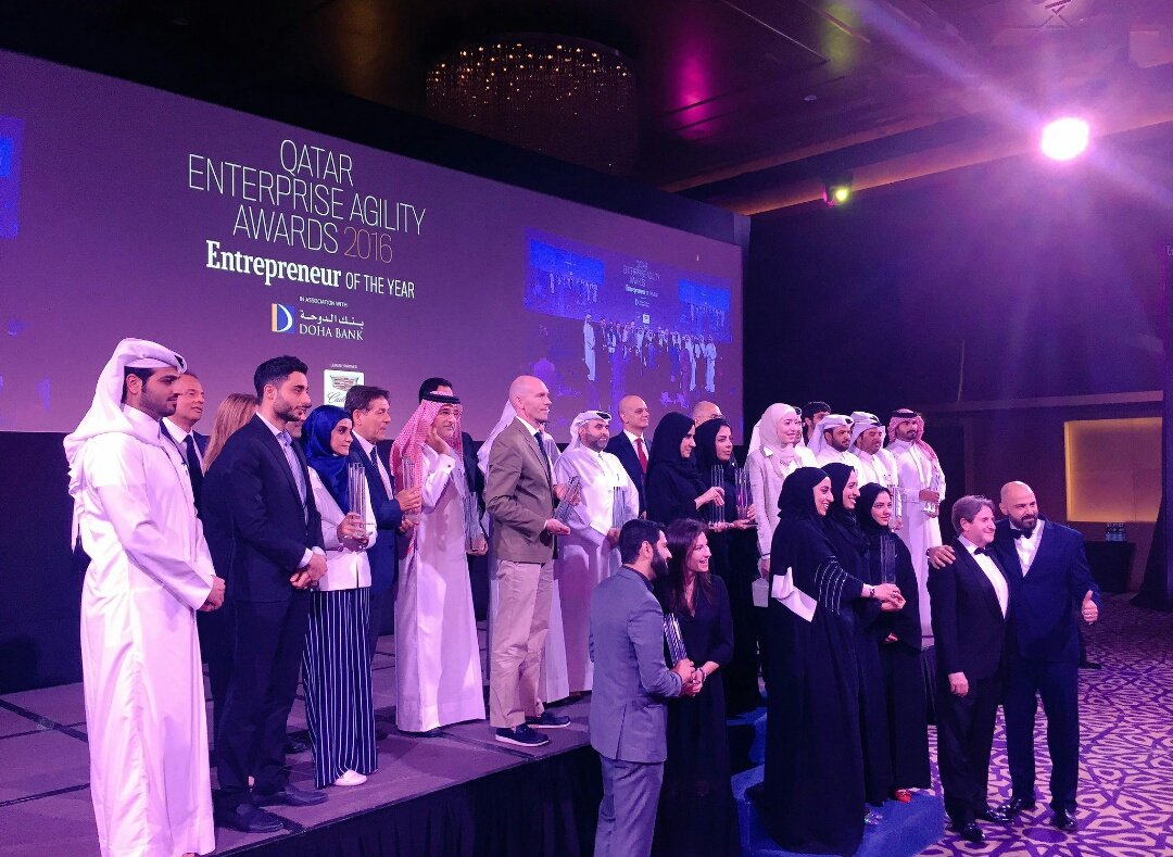 SuppaNews's tweet photo. Congrats to all the winners of @EntMagazineME #AgilityAwards 2016 #qatar #startups https://t.co/ZbdanYn06r
