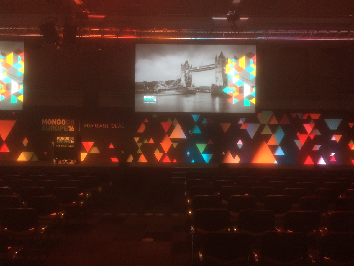 KemsoStefan's tweet photo. @MongoDB Europe #MDBE16 https://t.co/b4P1xWdDZB