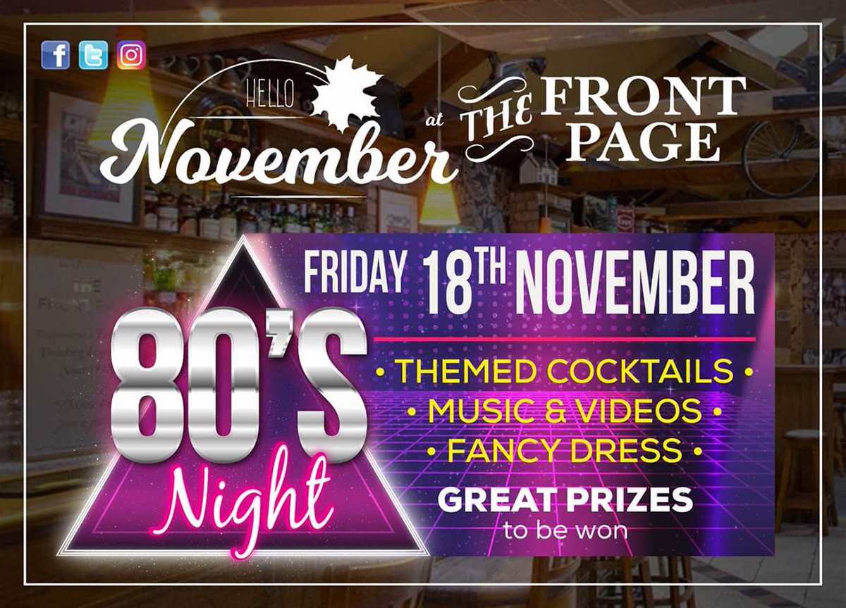 Make your plans for this Friday  Night. #BestPubInTown #Ballymena