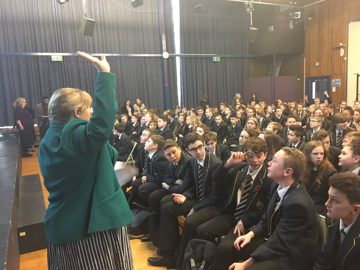 RBAcad's tweet photo. @RBATandL team share strategies that the staff developed at our Conference with students in assembly!
Think, Pair, Share
#powerofquestioning https://t.co/RTdMC3gzNd