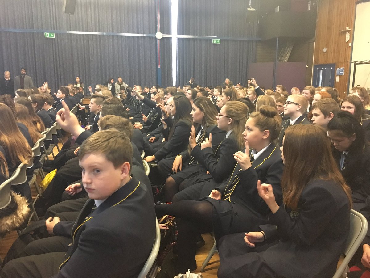 RBAcad's tweet photo. @RBATandL team share strategies that the staff developed at our Conference with students in assembly!
Think, Pair, Share
#powerofquestioning https://t.co/RTdMC3gzNd