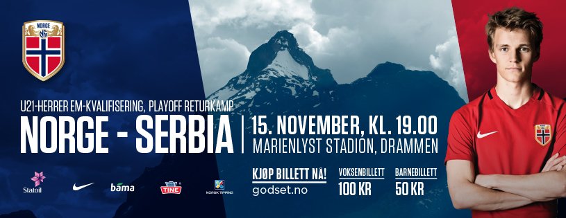 Nå er det solgt 3300 billetter til kveldens EM-playoff. Men det er plass til enda flere!
sg3.www2.dk