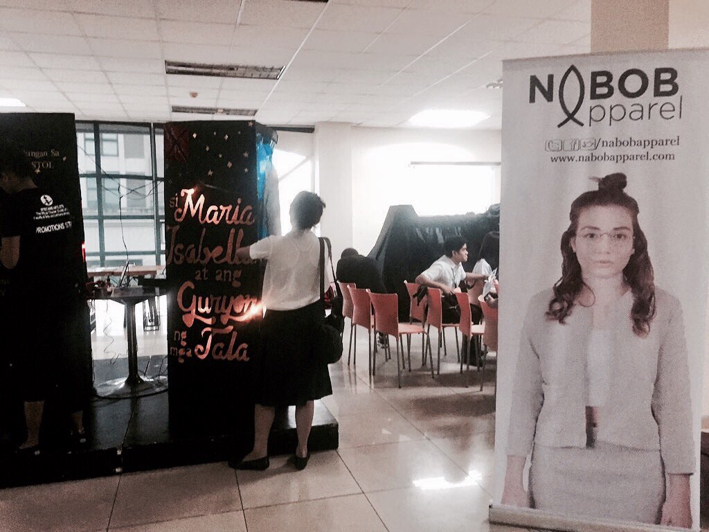 NABOBApparel's tweet photo. Artistang Artlet's play today at the Tan Yan Kee AVR. 🎬

#NABOBapparel @artstngartlts https://t.co/6rCa9dmFNH